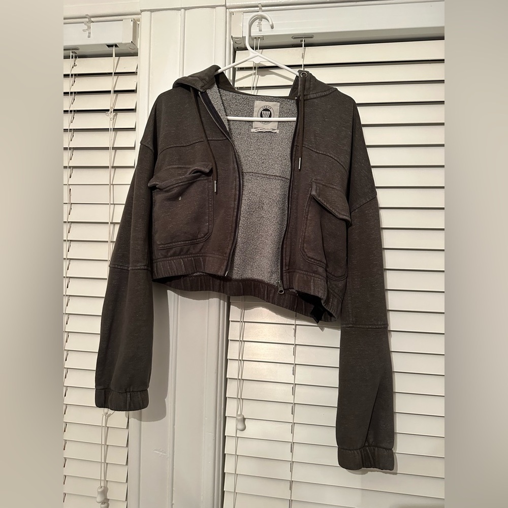 Urban Outfitters Vintage Cropped Hoodie